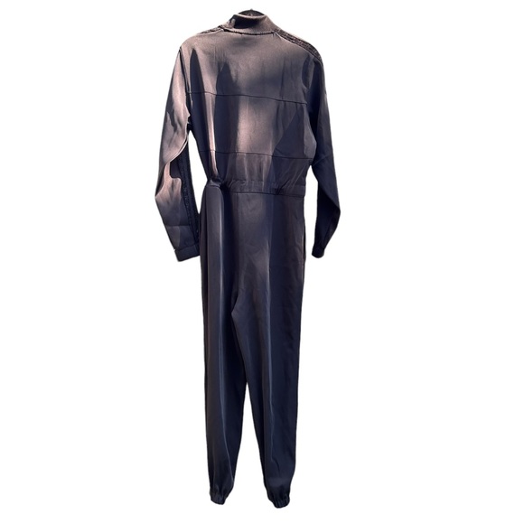 Adidas Black Snap Front Lace Jumpsuit NEW! SZS - Picture 4 of 16